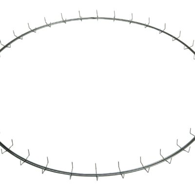 54″ Double Rail Clamp Ring - 36 Clips