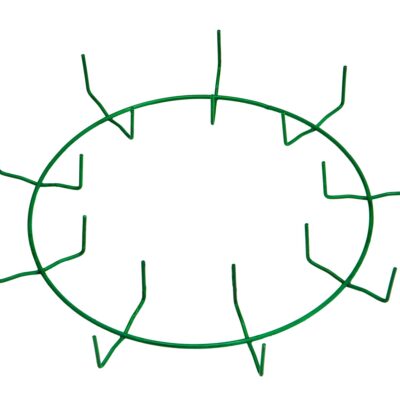 10″ Green Clamp Ring – 9 Clips