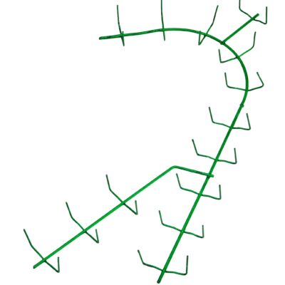 18″ Green Clamp Horse Frame – Left Hand