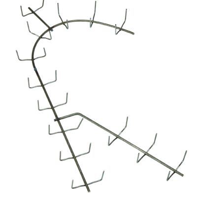 Horseshoe wreath ring – metal form ideal for rustic-themed wreaths