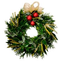Cedar Boxwood Craft Wreath