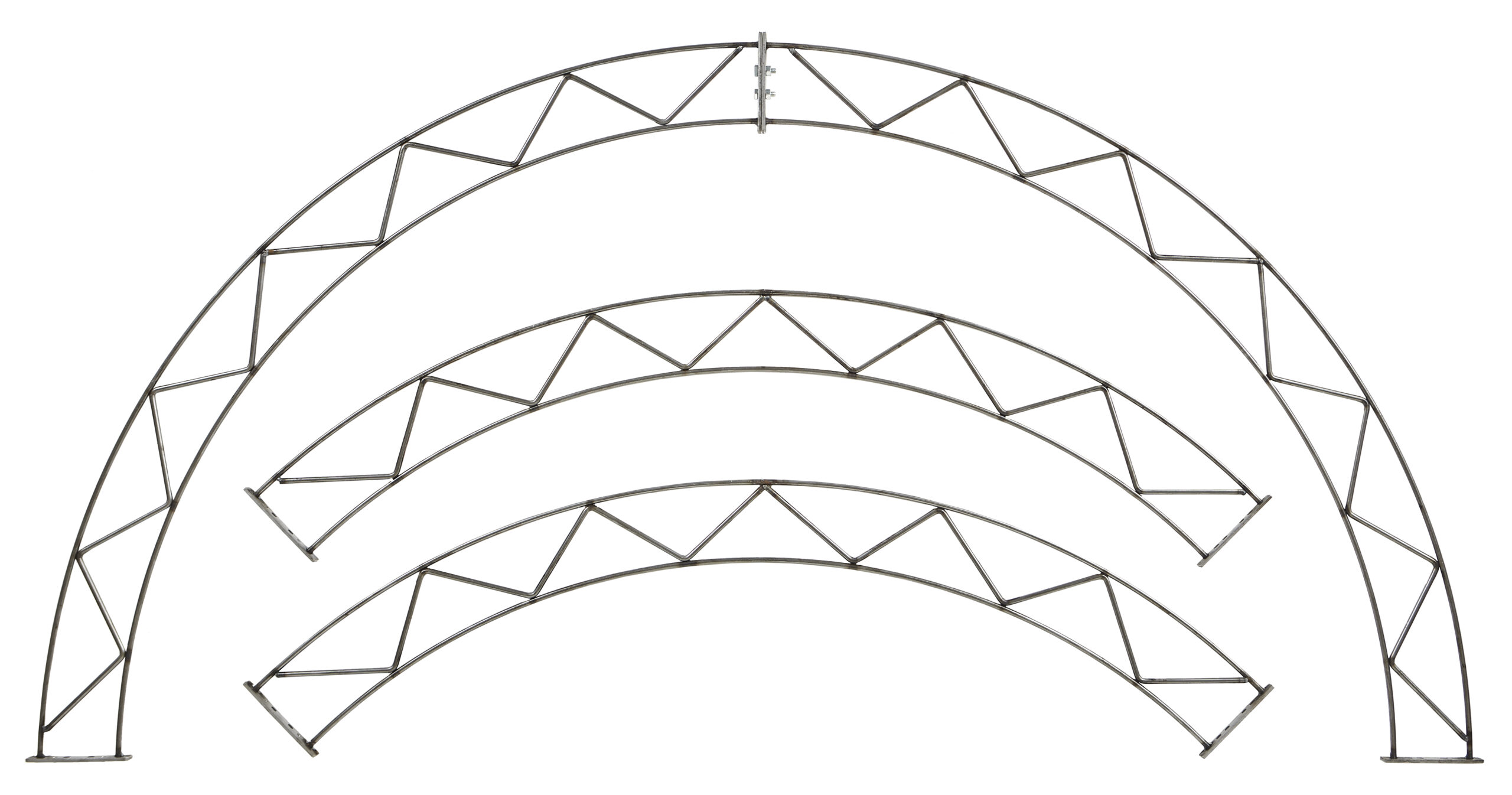 DRKD480-B 48-inch double-rail wreath ring detail
